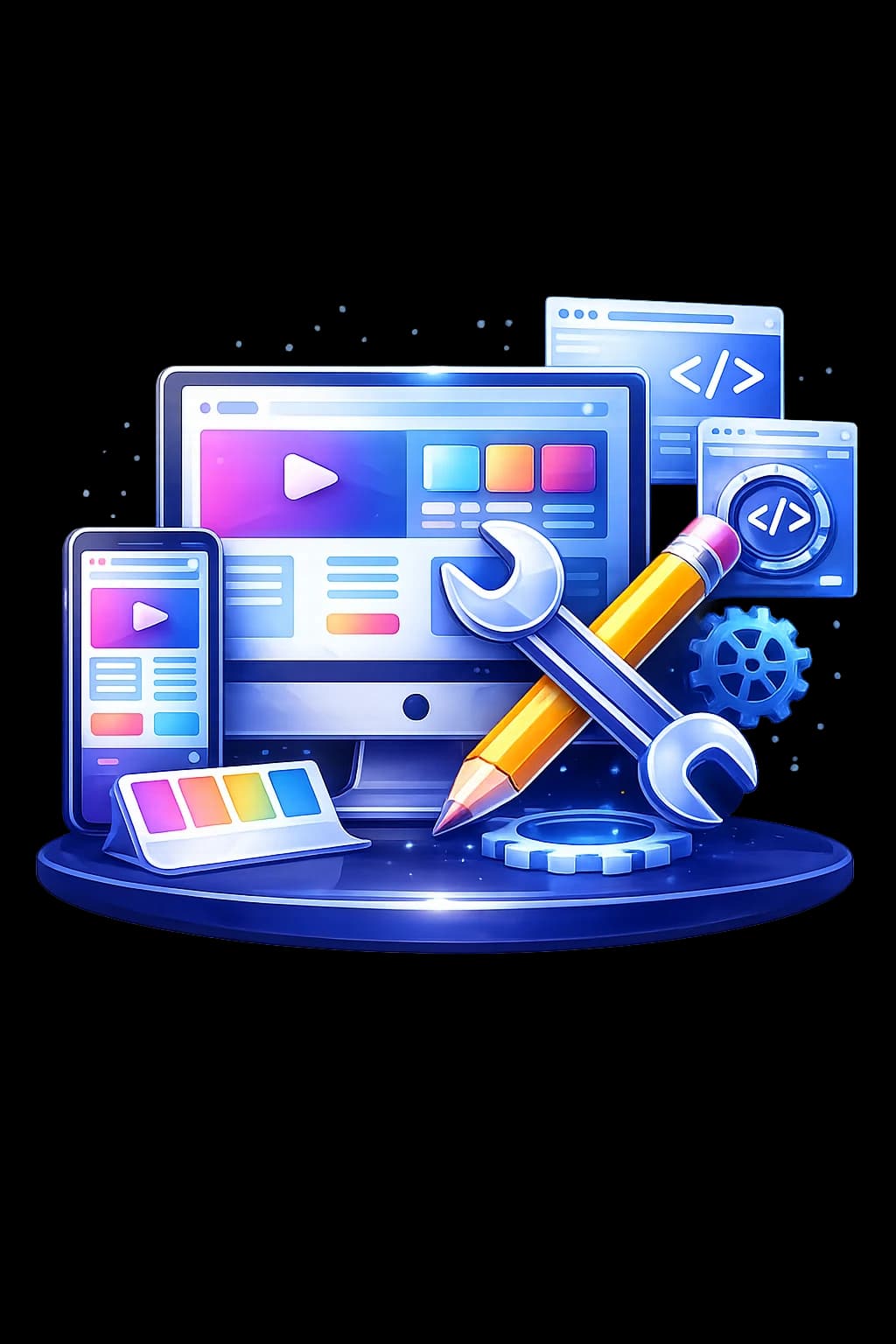 Website Design & Development service visual