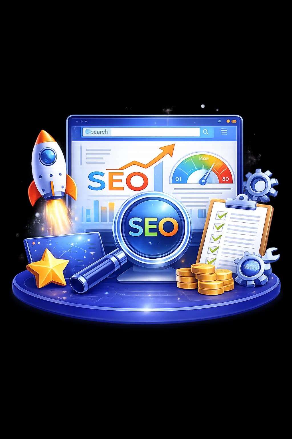 SEO service visual