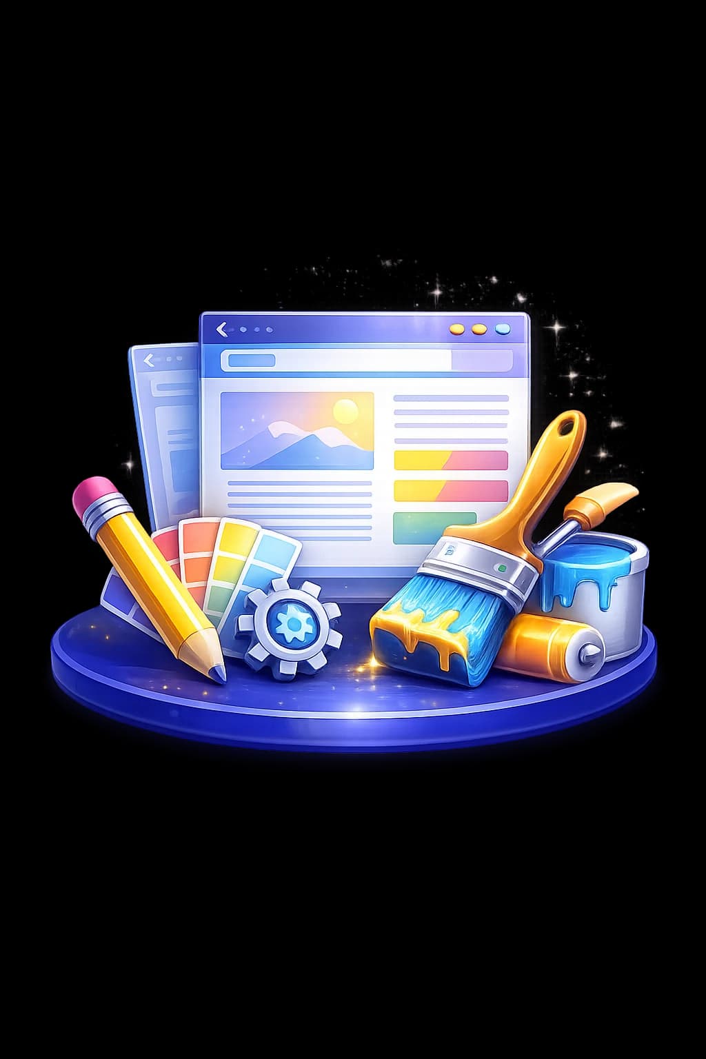 Website Redesign service visual